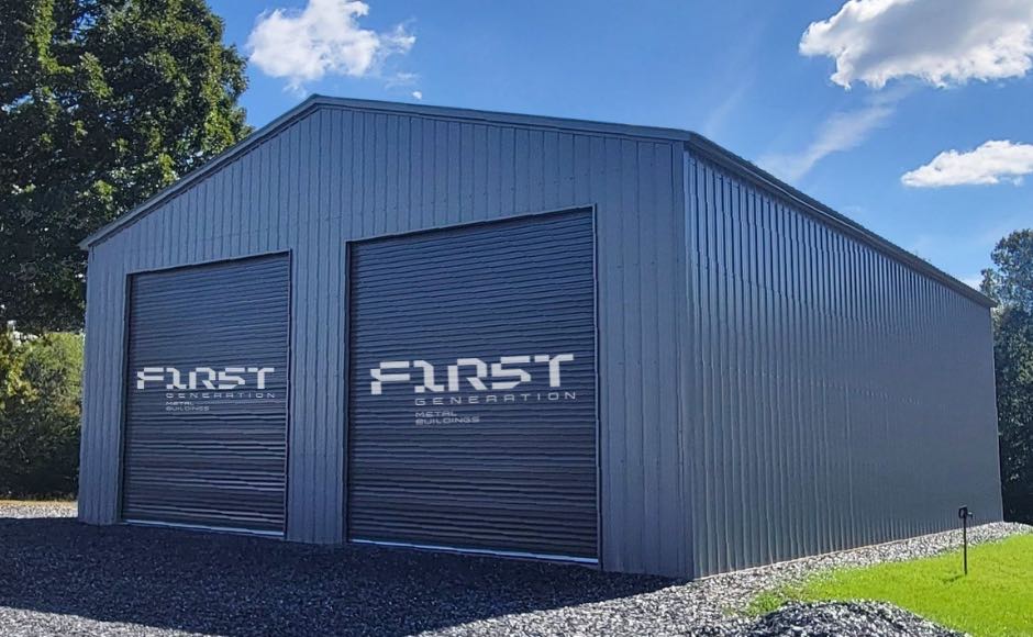 Commercial metal building