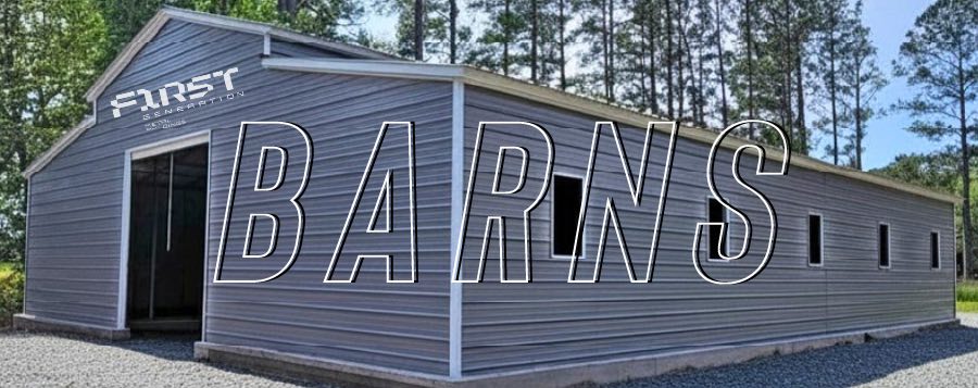 Metal barn builder in North Carolina and Virginia