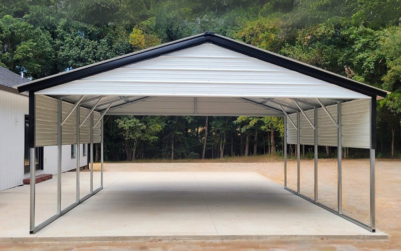 Metal carport