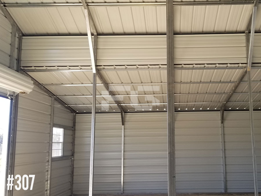 Metal Barn interior