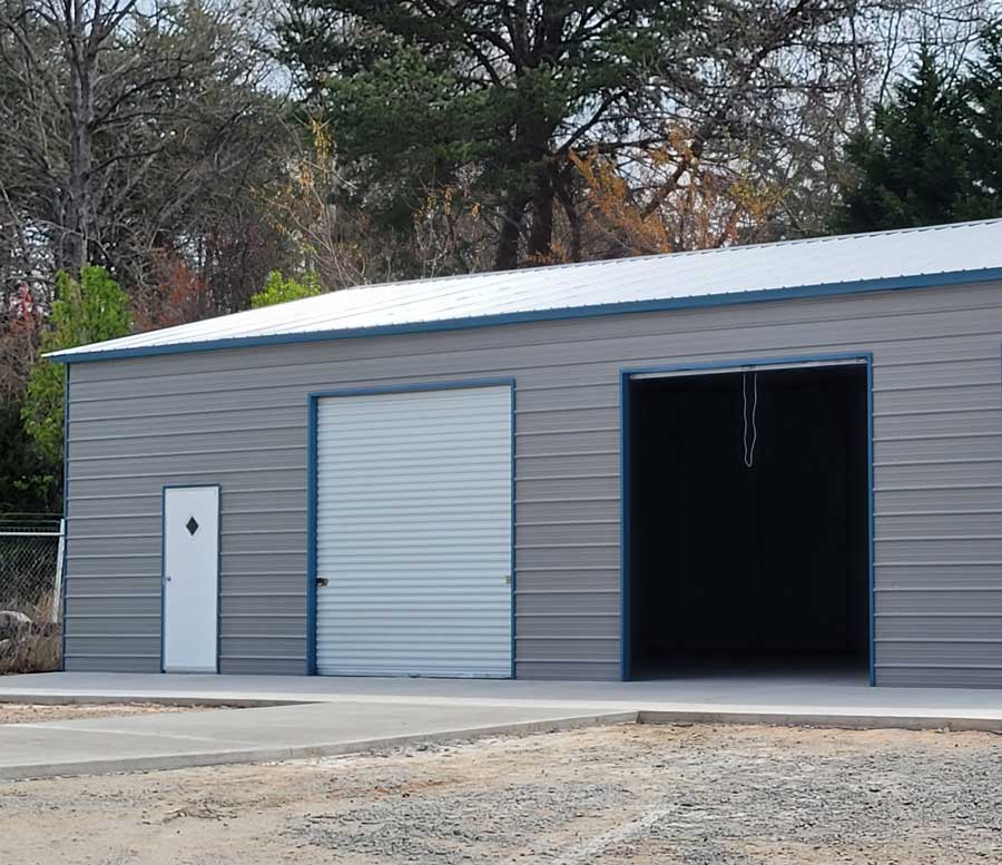metal building garage